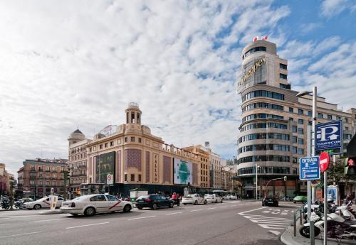 Gran Via Suites Madri Exterior foto